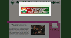 Desktop Screenshot of mauryasinstitute.com